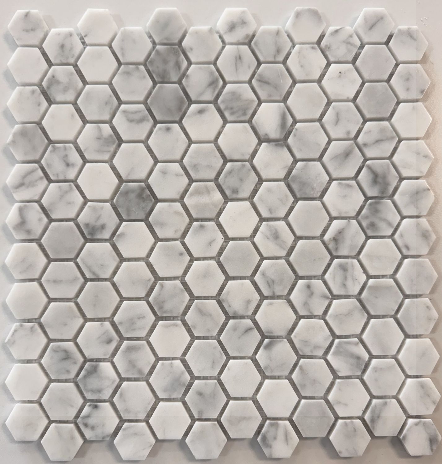 Hex25 - Carrara Marble