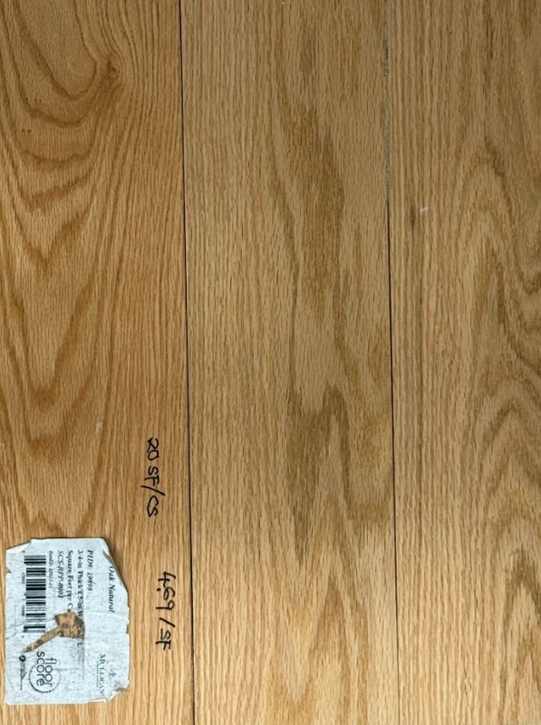 Muirfield 5&quot; Red Oak Natural (20 SF)