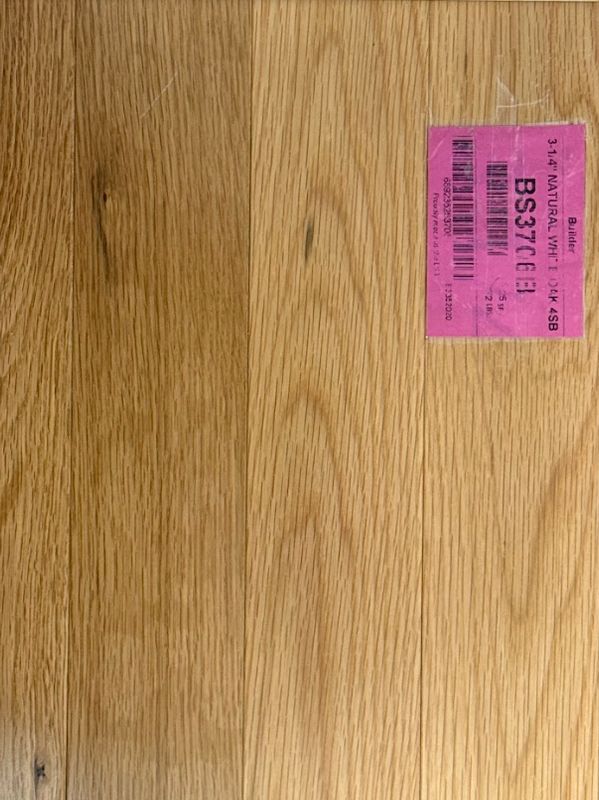 3-1/4&quot; Natural White Oak BS3706B (25 SF)