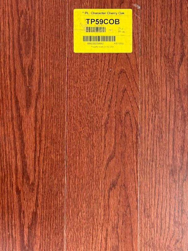 5" Character Cherry Oak TP59COB (25 SF)
