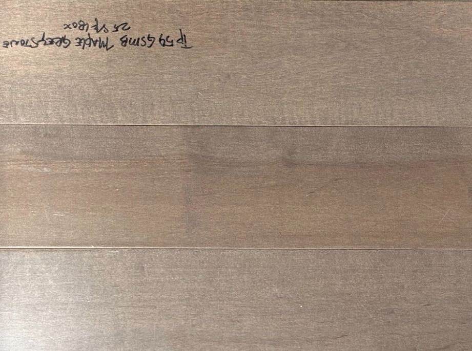 5" Maple Greystone TP59GSMB (25 SF)