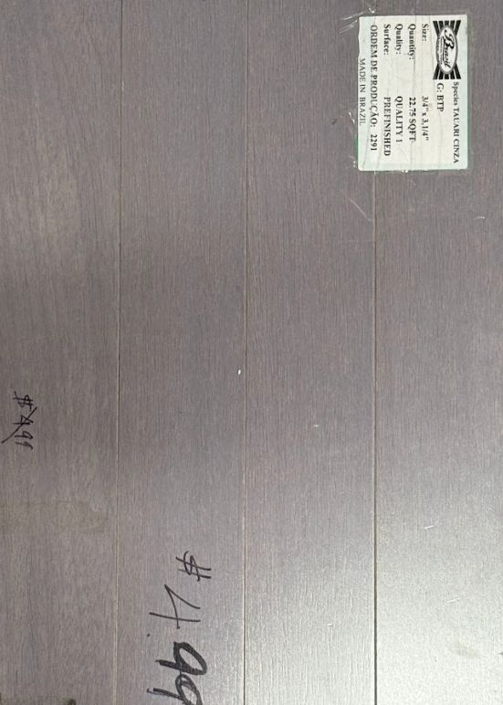 Tauari Cinza 3-1/4" (22.75 SF)