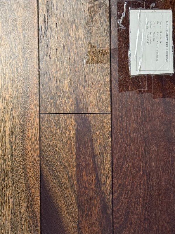 Brazilian Teak Millwood Wirebrushed (22.6 SF)