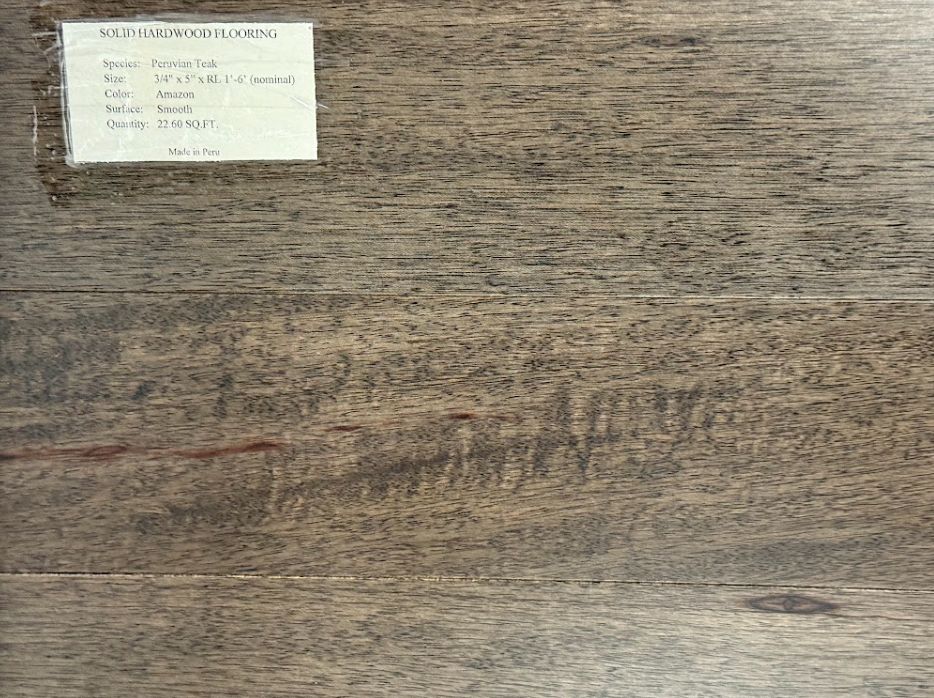 Peruvian Teak Amazon 5" (22.6 SF)