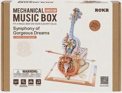 Robotime Magic Cello - Symphony of Gorgeous Dreams