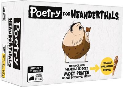 Poetry for Neanderthals