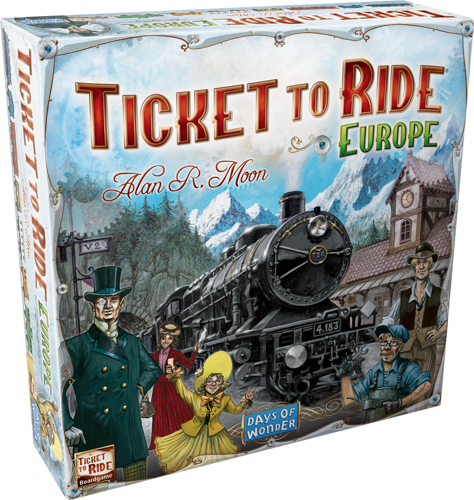 Ticket to Ride - Europe - English