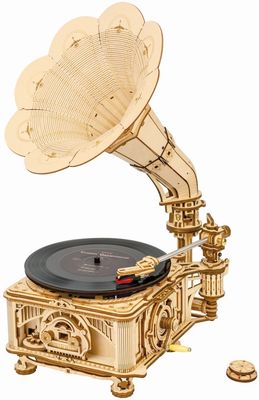 Robotime Classical Gramophone Electric Model