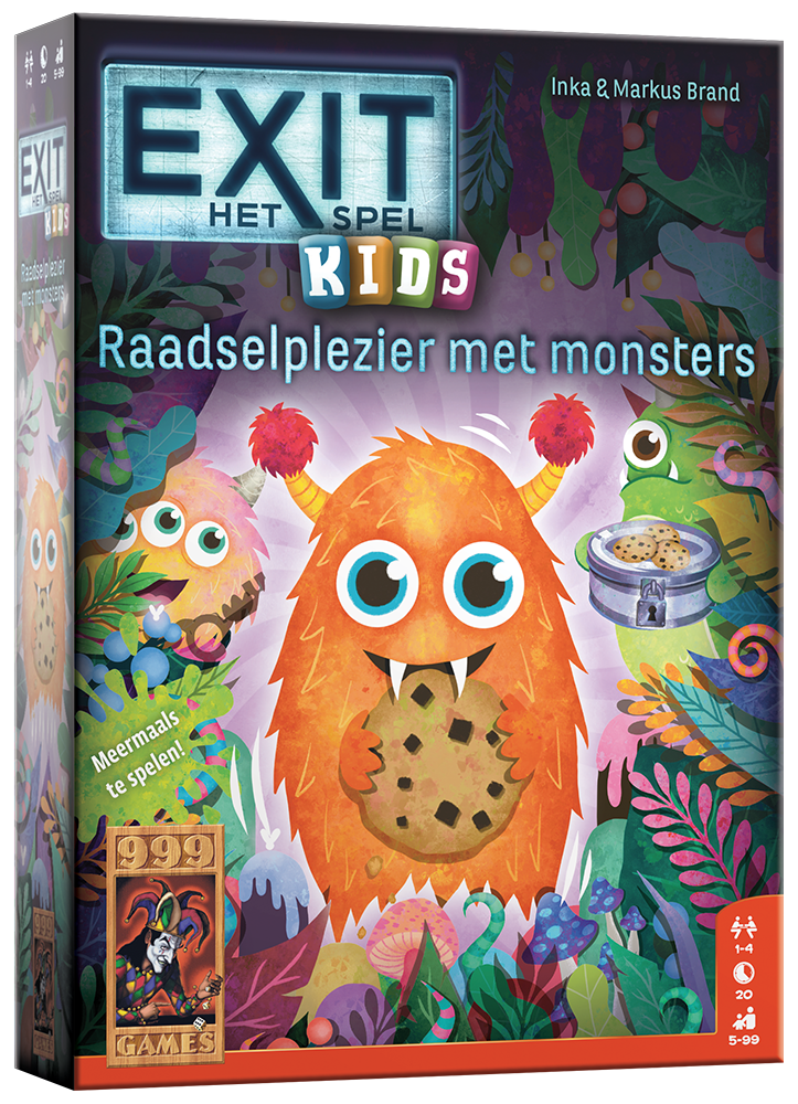 EXIT Kids - Raadselplezier met Monsters EXIT Kids - Raadselplezier met Monsters