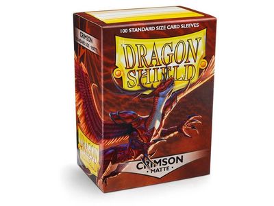 Dragon Shield Sleeves Matte - Crimson