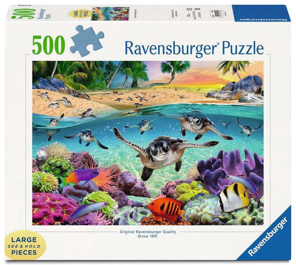 Baby zeeschildpadden - 500 XL stukjes