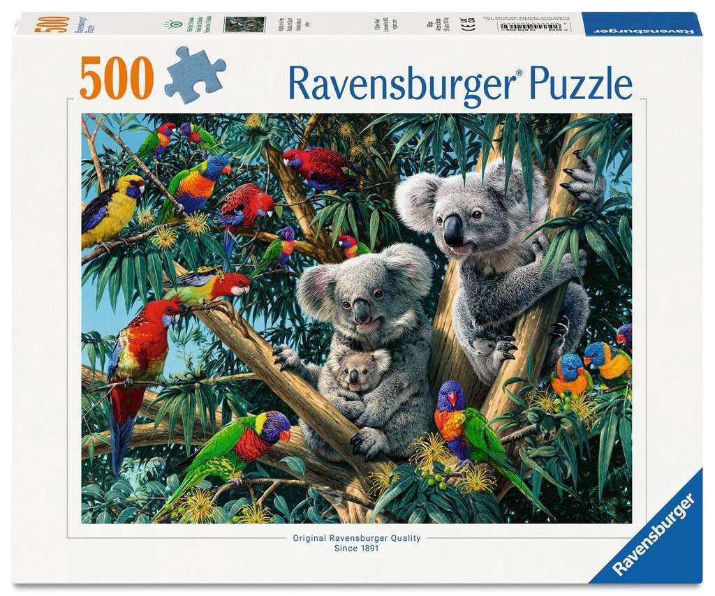 Koala's in de boom - 500 Stukjes