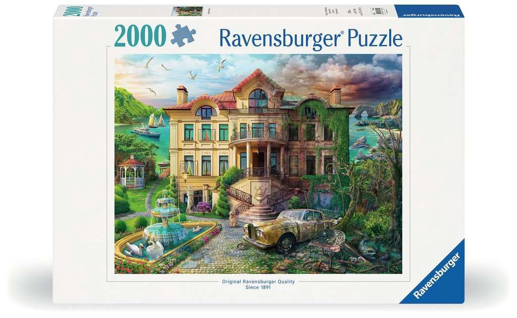 Landhuis door de tijd heen - 2000 Stukjes Landhuis door de tijd heen - 2000 Stukjes