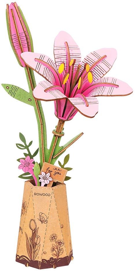 Robotime Pink Lily Robotime Pink Lily