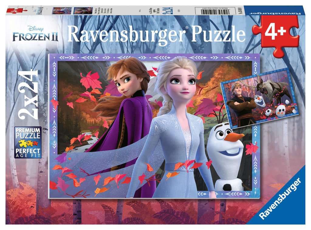 Disney Frozen 2 – IJzige Avonturen 2×24 Stukjes