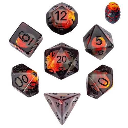 Dice Set Dinosaur Egg