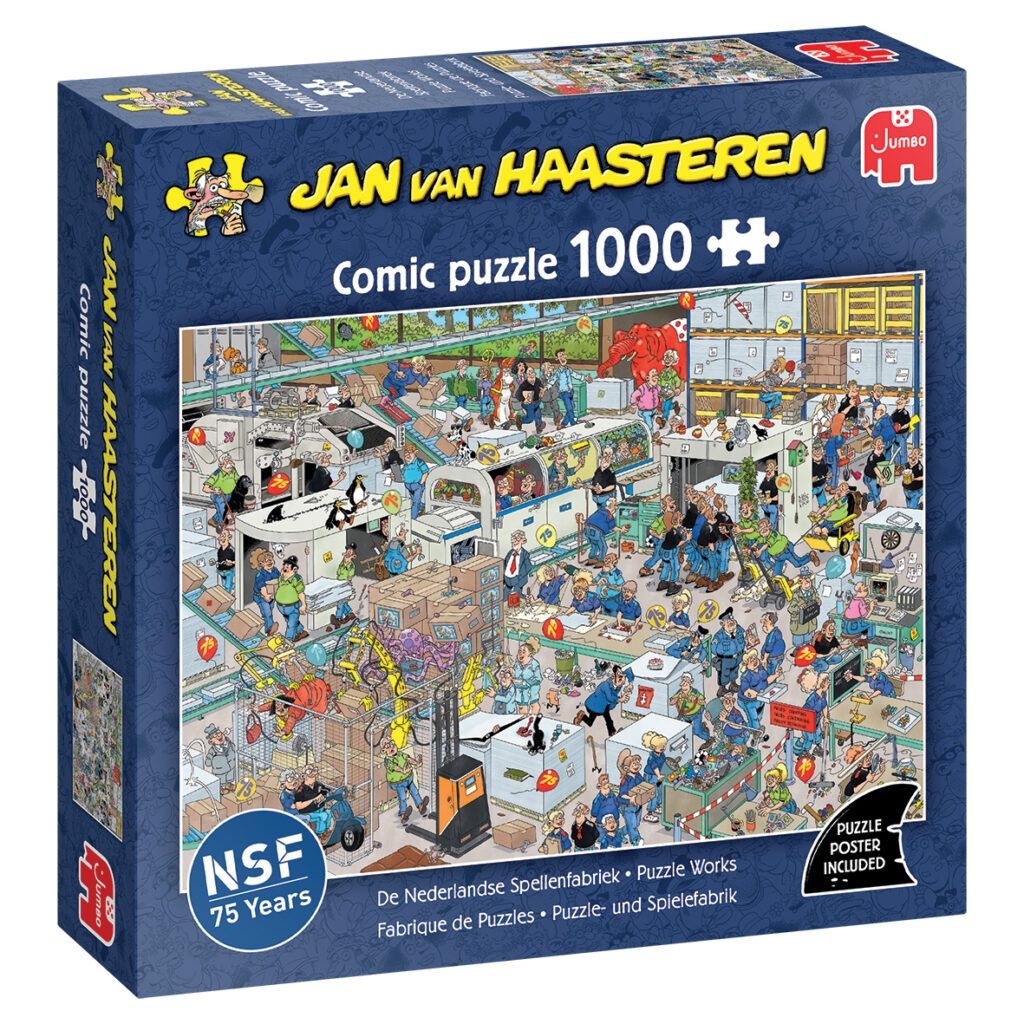 Jan van Haasteren - De Nederlandse Spellenfabriek 1000 Stukjes