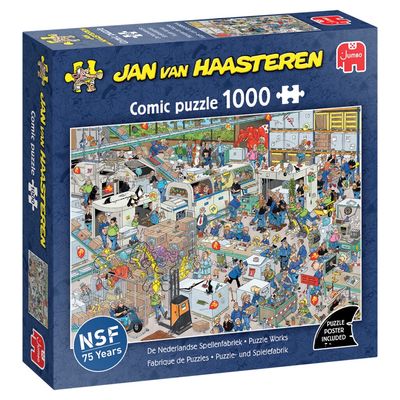 Jan van Haasteren - De Nederlandse Spellenfabriek 1000 Stukjes