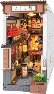 Robotime Book Nook Sakura Wine Alley