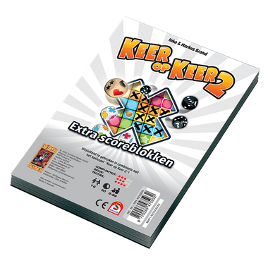 Scoreblokken Keer op Keer 2 (2 stuks) Level 1 Scoreblokken Keer op Keer 2 (2 stuks) Level 1