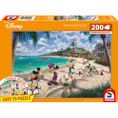 Mickey & Minnie in Florida - 200 stukjes