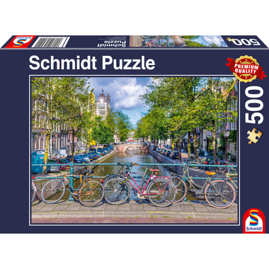 Amsterdam puzzel - 500 stukjes Amsterdam puzzel - 500 stukjes