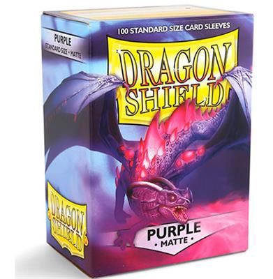 Dragon Shield Sleeves Matte - Purple Dragon Shield Sleeves Matte - Purple