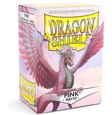 Dragon Shield Sleeves Matte - Pink Dragon Shield Sleeves Matte - Pink