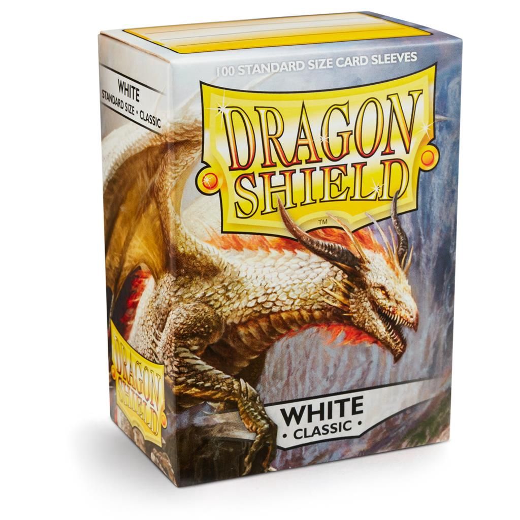 SLEEVES Dragon Shield - White (100ct) SLEEVES Dragon Shield - White (100ct)