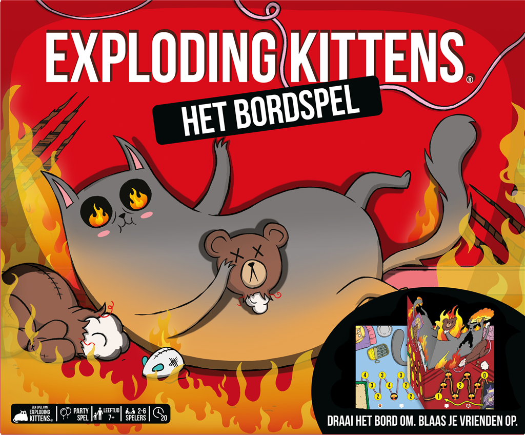 Exploding Kittens - Het Bordspel Exploding Kittens - Het Bordspel
