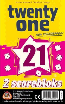 Twenty One Extra Scoreblock