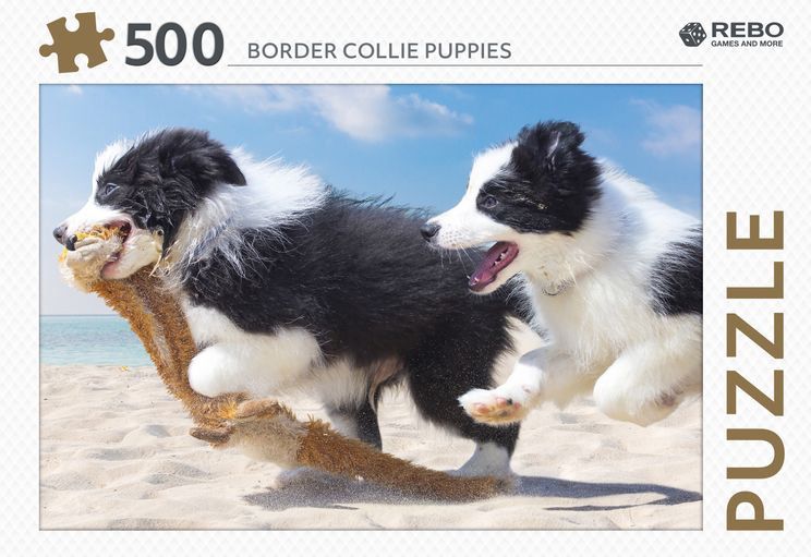 Rebo - Border Collie Puppies (500 Stukjes) Rebo - Border Collie Puppies (500 Stukjes)