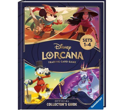 Disney Lorcana Official Collector's Guide Sets 1-4
