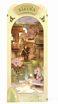 Robotime Book Nook Falling Sakura