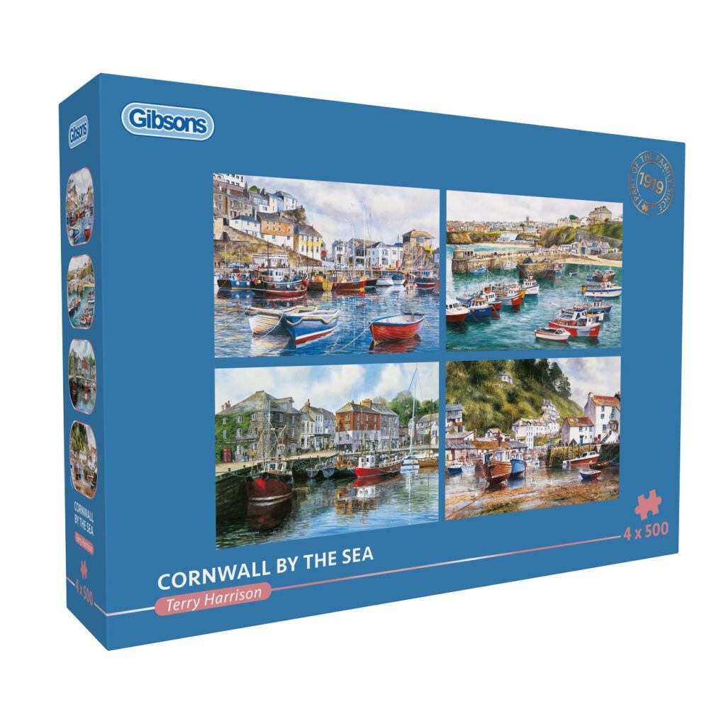 Cornwall by the Sea 4×500 Stukjes