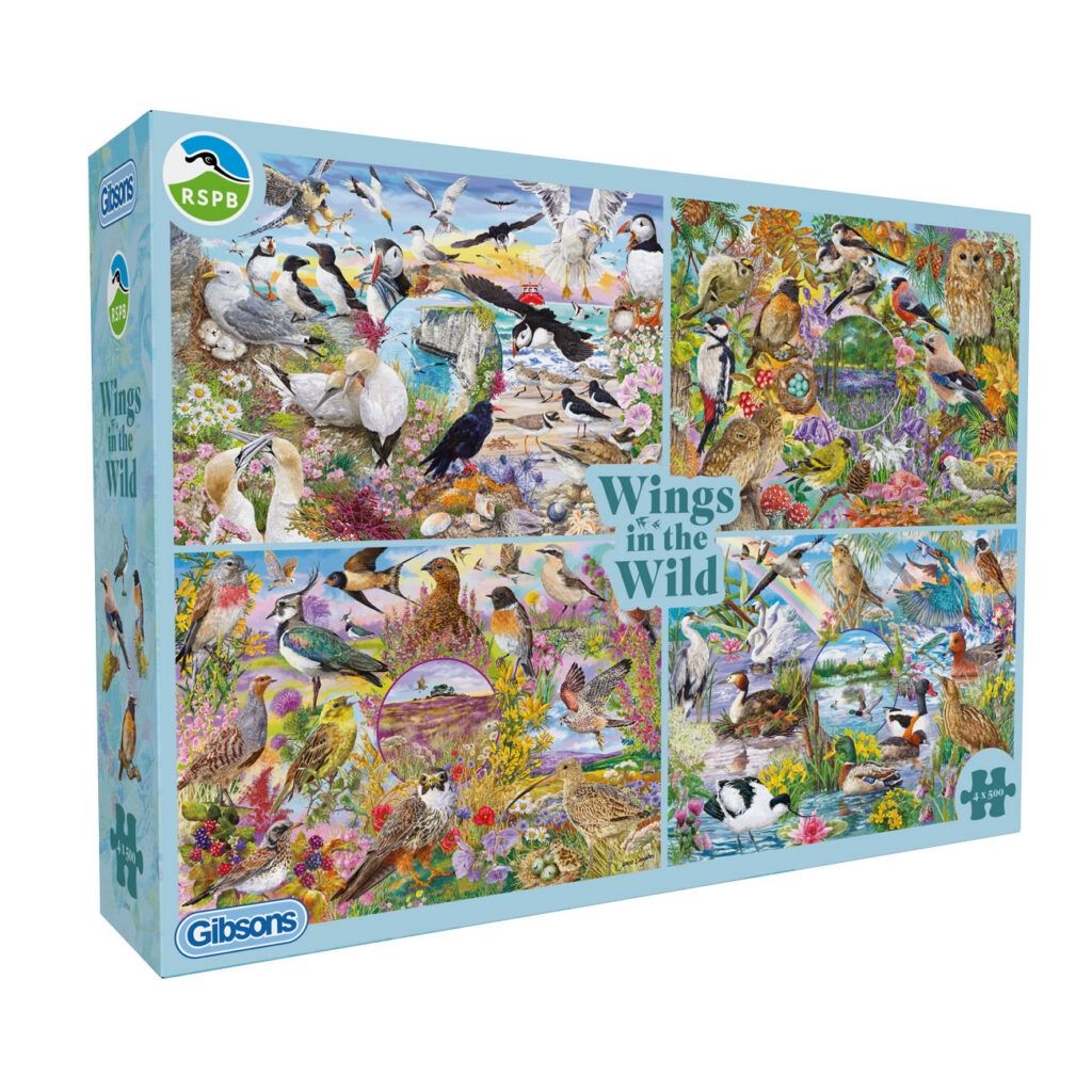 Wings in the Wild - 4×500 Stukjes