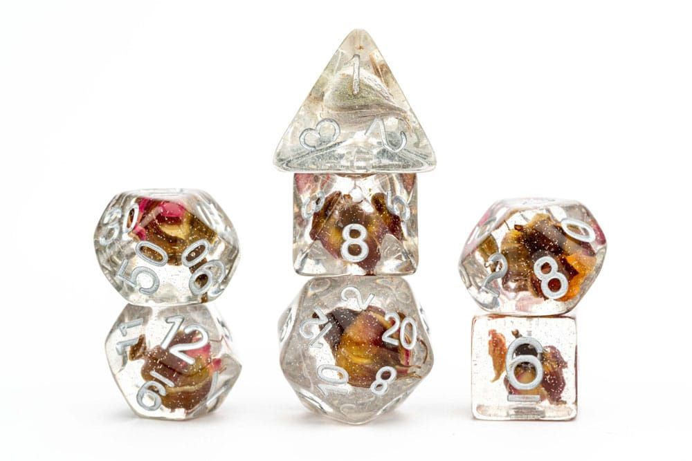 FanRoll Dice Set Rose FanRoll Dice Set Rose