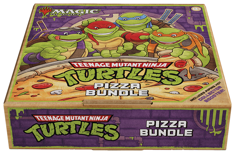 Magic the Gathering Teenage Mutant Ninja Turtles Pizza Bundle