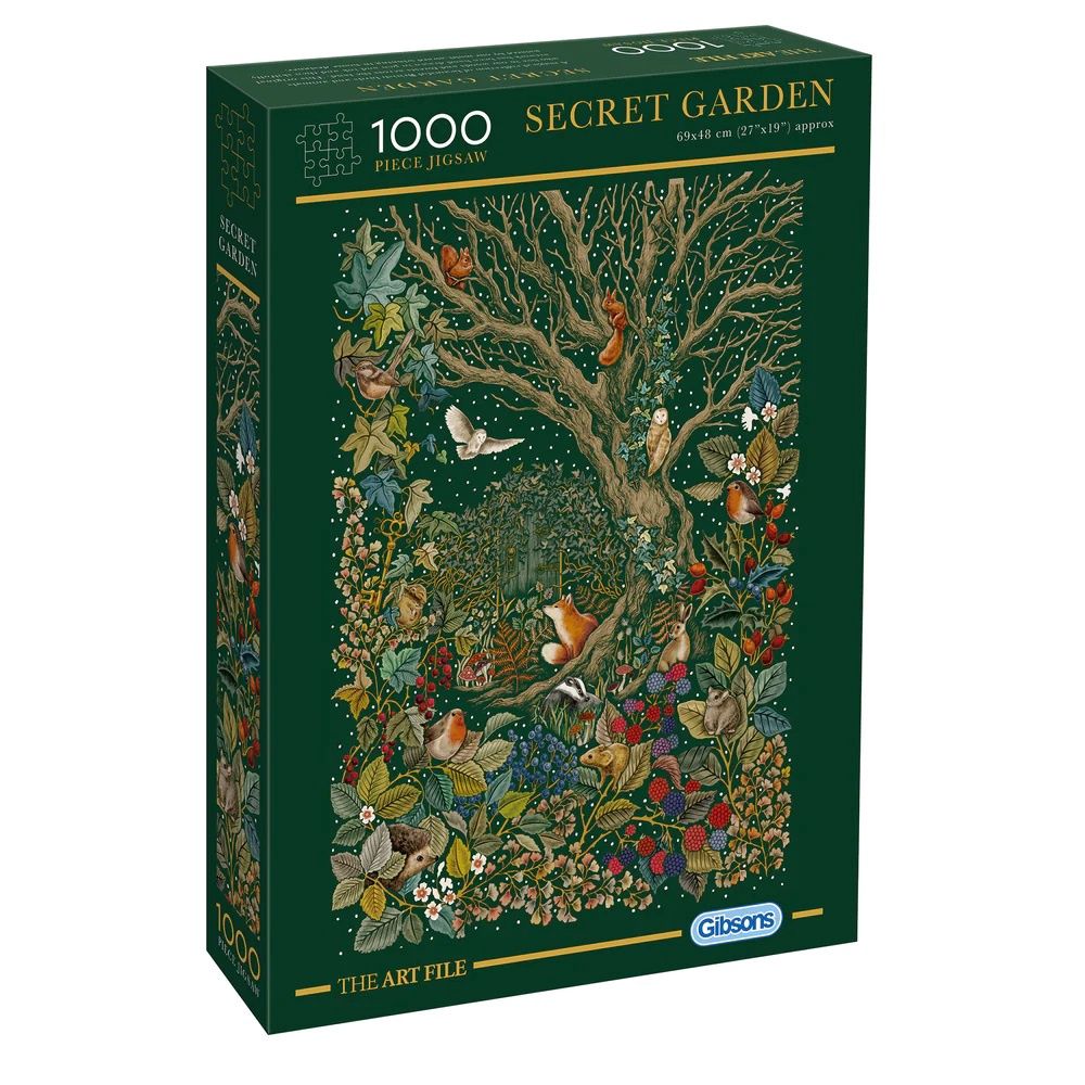 The Art File: Secret Garden - 1000 Stukjes The Art File: Secret Garden - 1000 Stukjes