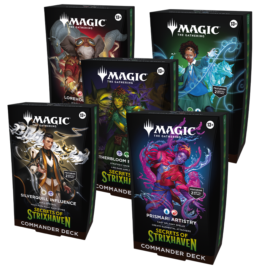 Magic the Gathering Secrets of Strixhaven Commander Deck Magic the Gathering Secrets of Strixhaven Commander Deck