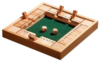 Shut the Box 12 (1-4 spelers)