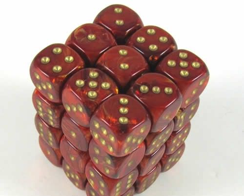 Scarab D6 Mini Dobbelstenen Set (36 stuks) Scarab D6 Mini Dobbelstenen Set (36 stuks)