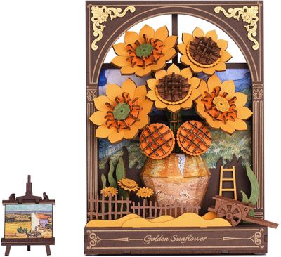 Robotime Golden Sunflower