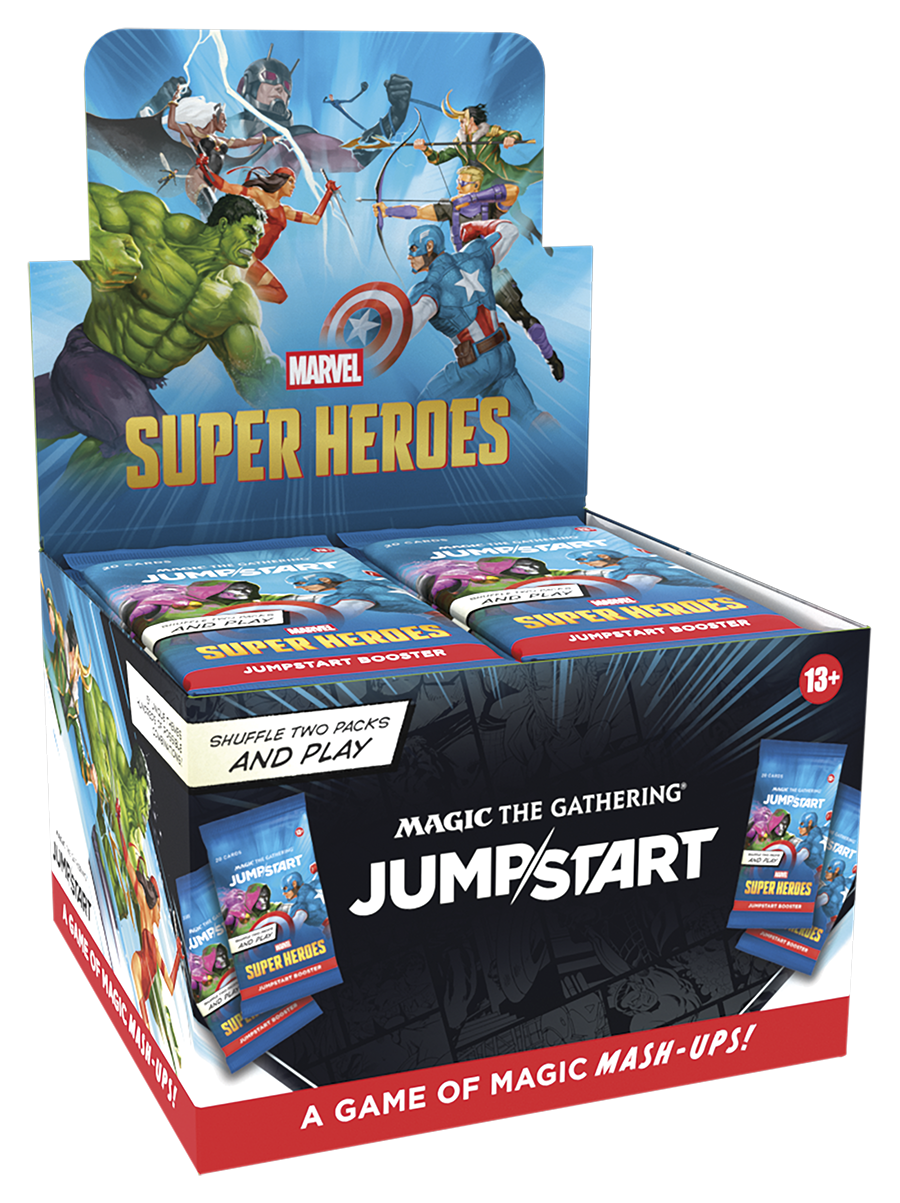 Magic the Gathering Marvel Super Heroes Jumpstart Boosterbox
