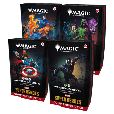 Magic the Gathering Marvels Super Heroes Commander Deck - Verschillende Varianten