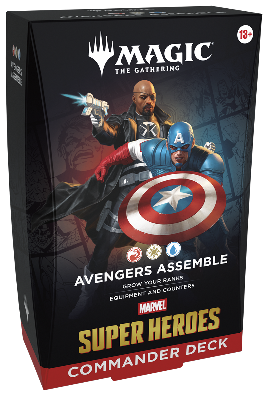 Magic the Gathering Marvels Super Heroes Commander Deck - Verschillende Varianten, Deck: Avengers Assemble