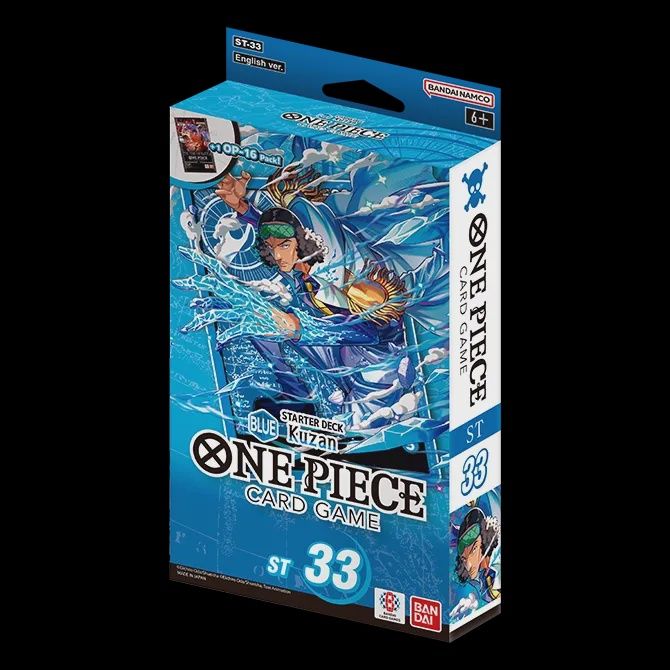 One Piece Starter Deck: ST-33 Blue Kuzan One Piece Starter Deck: ST-33 Blue Kuzan