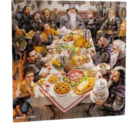 Magic the Gathering The Hobbit 2-Player Prime Playmat - 2 Varianten Magic the Gathering The Hobbit 2-Player Prime Playmat - 2 Varianten, Art: Bilbo's Pantry