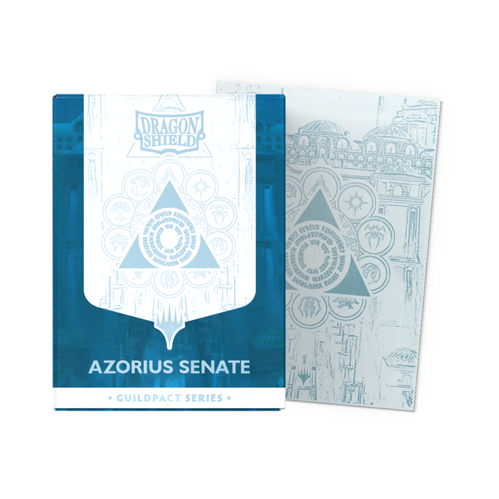 Dragon Shield Guildpact Sleeves - Verschillende Varianten Dragon Shield Guildpact Sleeves - Verschillende Varianten, Guild: Azorius Senate