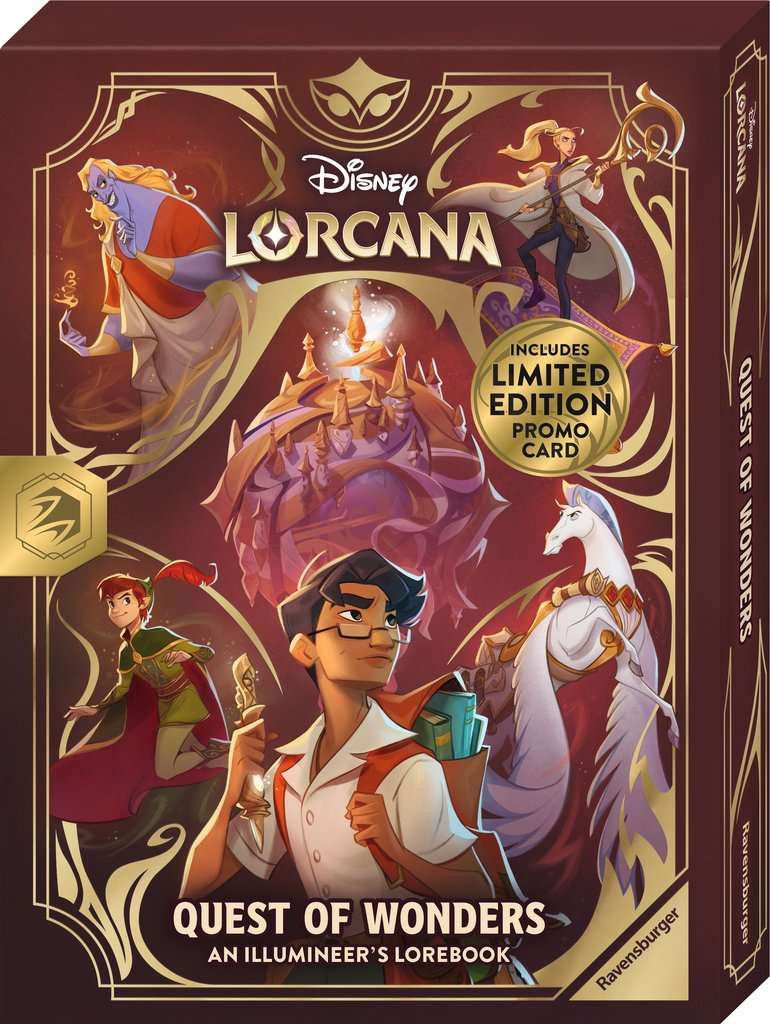 Disney Lorcana Quest of Wonders - An Illumineer's Lorebook Disney Lorcana Quest of Wonders - An Illumineer's Lorebook